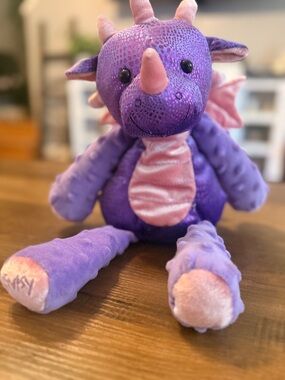 Snap The Purple Dragon Scentsy Buddy Plush With Scent Pack Retired